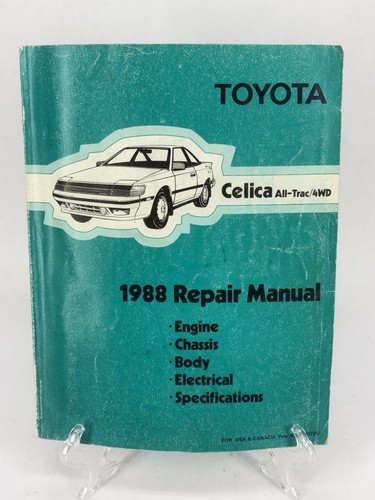 1988 toyota celica all - celica, all-trac